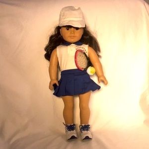 Hillside Tennis outfit for 18” dolls